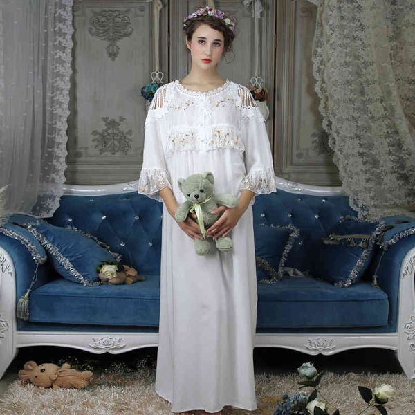 

women's sleepwear women nightgown long gowns ladies ankle length loose night gown oversize homewear y90r, Black;red