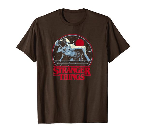 

Netflix Stranger Things Demogorgon Circle T-shirt, Mainly pictures