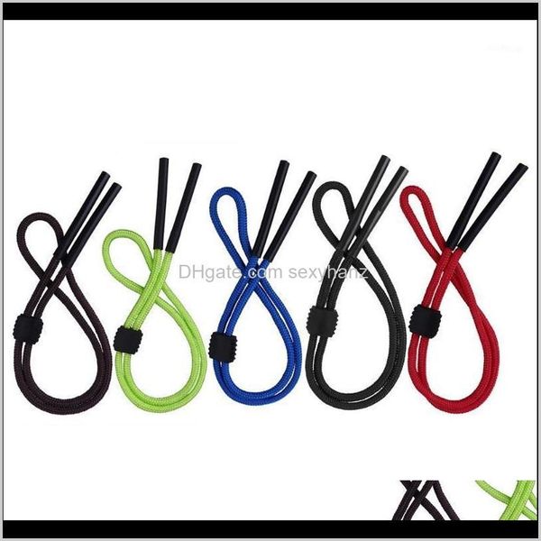 

yarn set of 5 colors adjustable cord eyewear retainer safety sunglass rope sports eyeglass neck strap holder string ropes1 rocyh 4kqce, Black;white