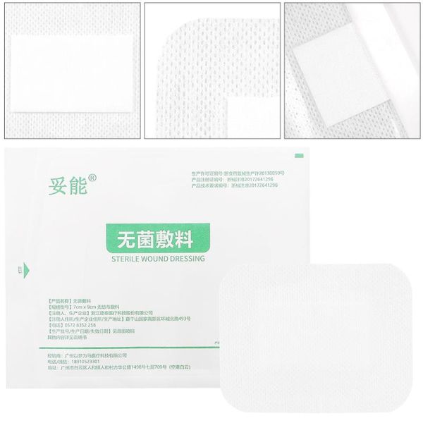 

40pcs non-woven breathable wound protective tape dressing (white) outdoor gadgets
