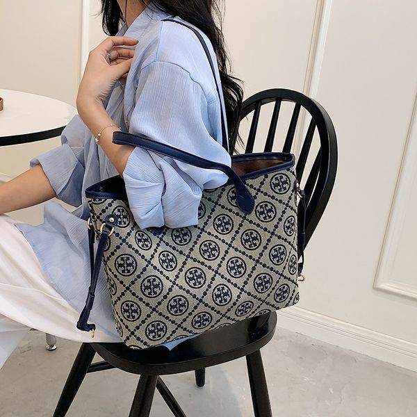 

womens purses & handbags large capacity mother son bag old flower shopping new fashion single shoulder leisure hand tote bag purse mzpb