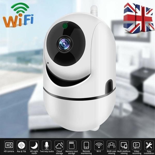 

webcams 720p wifi ip camera home security baby monitor clever dog cctv night vision motion detection and alarm indoor