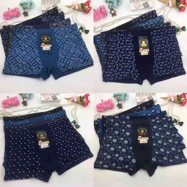 

special price men's underwear knitted milk silk boxer pants, Black;white