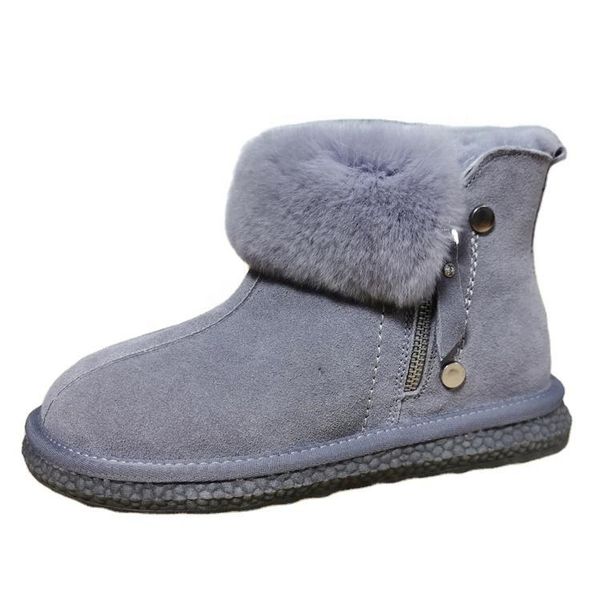 

boots arrivals wholesale sheepskin bottes femme women waterproof thermal fashion bling winter, Black