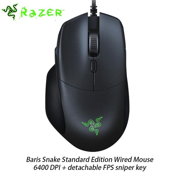 

mice moov razer basilisk: ergonomic design, 6400 dpi optical sensor chroma rgb7 programmable buttons, the first choice for gamers
