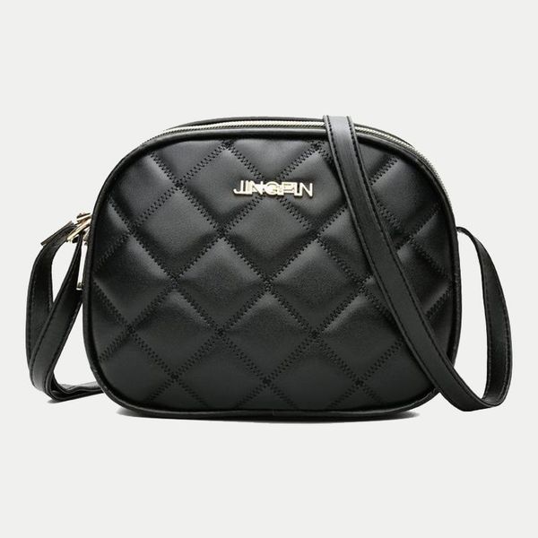 

evening bags fashion mini handbags for women crossbody shoulder bag plaid pu leather multi zipper small messenger purse