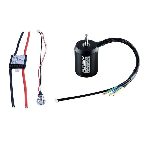 

smart home control flipsky bldc belt motor battle hardened 6384 190kv 4000w with anti spark switch 200a