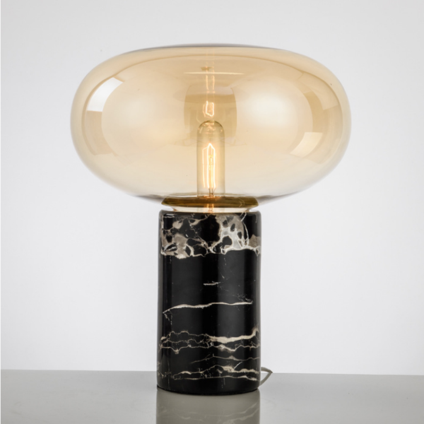 

table lamps craftsmanship post-modern minimalist marble creative personality glass villa guest room living bedroom bedside lamp