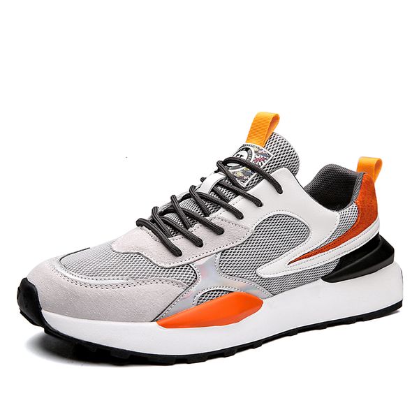 

dress shoes jumpmore summer men sneakers breathable mesh spring trendy size 39-44 q8jh, Black