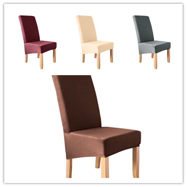 

chair covers solid color cover spandex slipcover modern kitchen seat case stretch for banquet