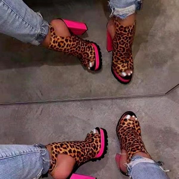 

sandals women's high heels summer style fish mouth buckle casual shoes comfortable and light outdoor walking 2021, Black