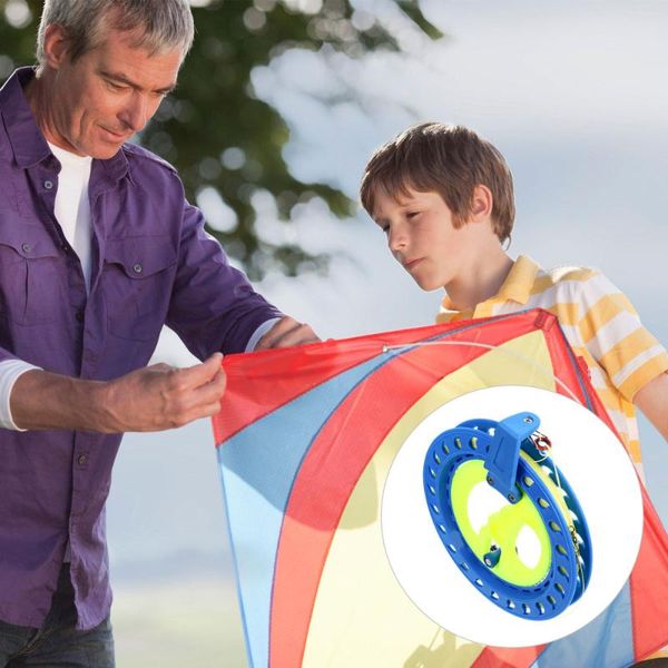 

kite line winder tool winding reel grip wheel string flying tools baitcasting reels