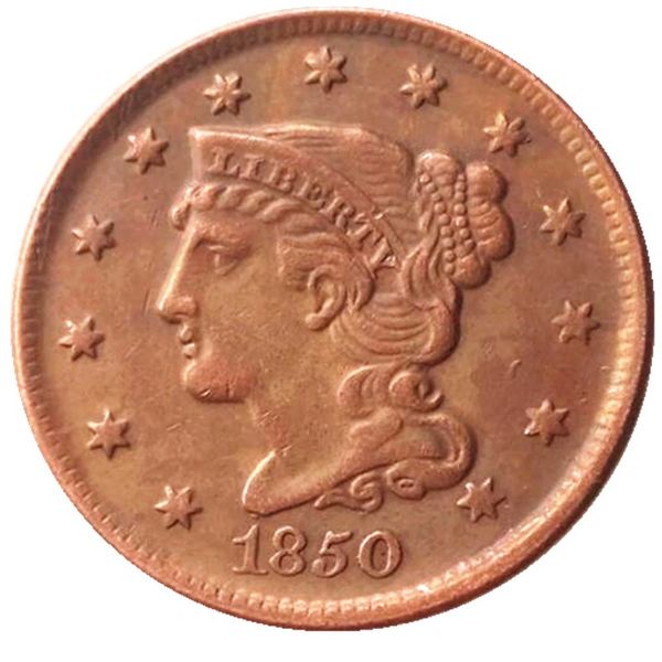 US 1850 Grande Cent 100% Copper Copper Moedas Metal Craft Dies Fabricação Price