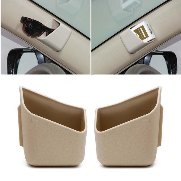 

car organizer 2pcs/set universal auto accessories glasses storage box holder