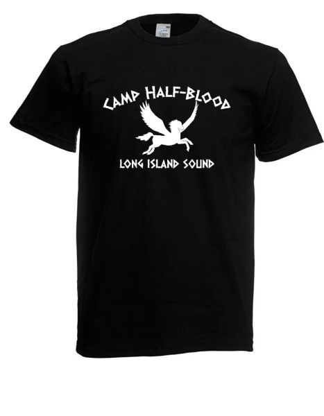 

mens t-shirt  camp half-blood  size up to 5xl, White;black