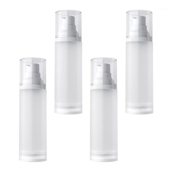 

storage bottles & jars 4pcs 20ml empty plastic airless vacuum pump cosmetic press
