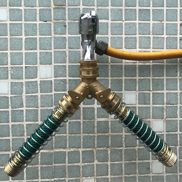 

high quantity brass quick connection spring hose tube pipe connector for home garden irrigation lead pistol watering equipments