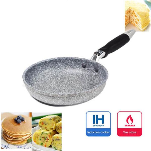 

pans 20cm japanese style frying pan non-stick pot aluminum fried pancake steak maker breakfast kitchen tools