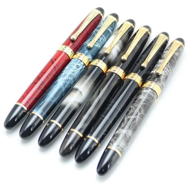 

fountain pen full metal golden clip luxury 0.5mm iraurita nib business school supplies pens
