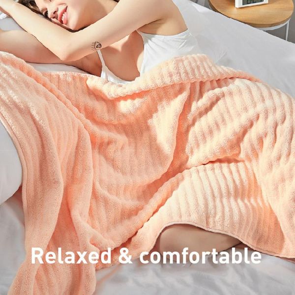 

70x140cm home beach solid large for adults high absorbent bath towel soft cotton blend thick quick dry el spa