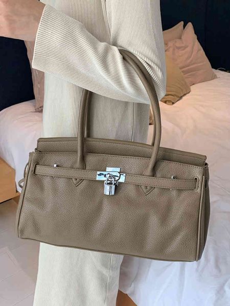 

shidai soft leather large capacity bag for women 2021