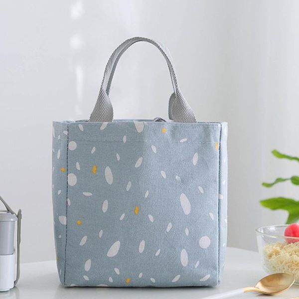 

storage bags portable lunch bag thermal insulated box tote cooler handbag for women convenient food