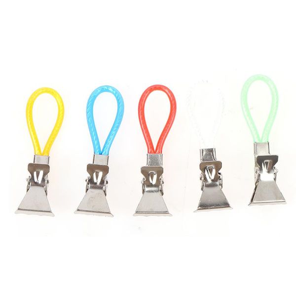 

clothing & wardrobe storage 5pcs household tea towel hanging clips clip on hooks loops hand hangers clothes pegs kitchen bathroom organizer