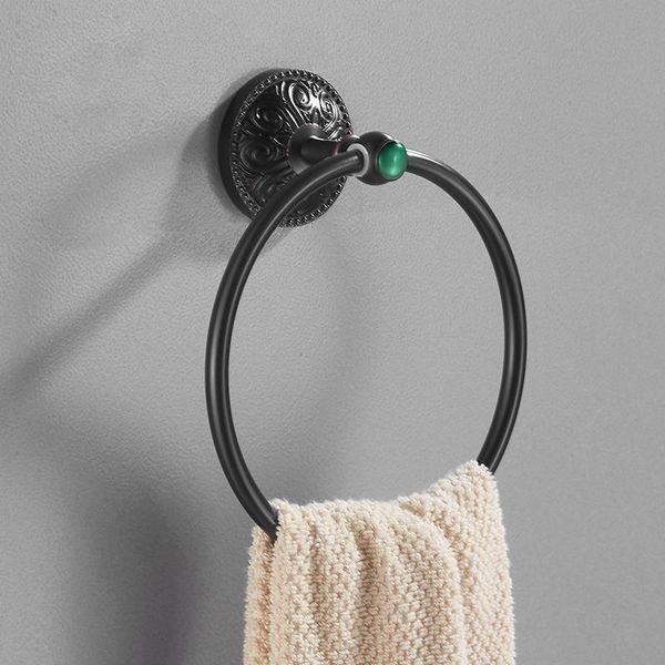 

towel rings black oil rubbed brass bathroom ring holder ring,towel bar accessories