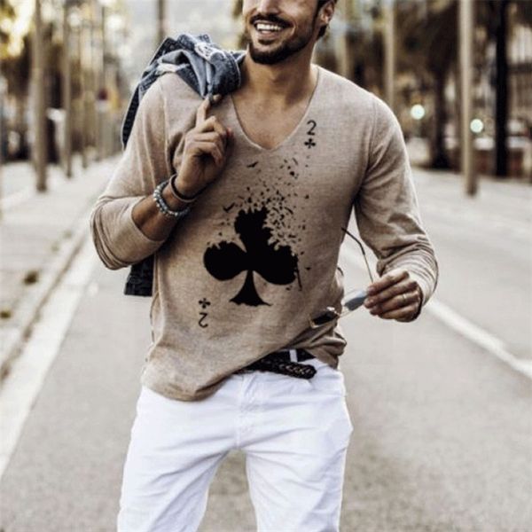 

z2s9 autumn 020 plum blossom 2 round neck casual pullovershirt men's t-shirts) men's pullover long sleeve base, White;black
