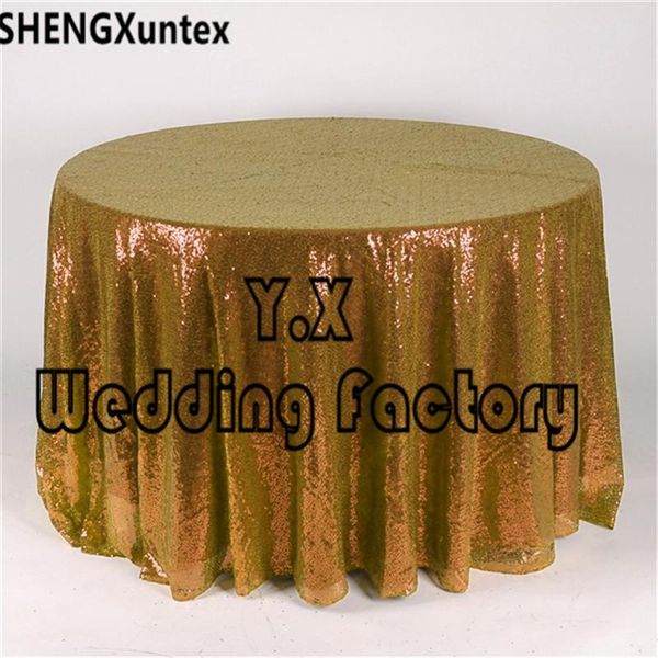 

table cloth good quality round sequin wedding event decoration