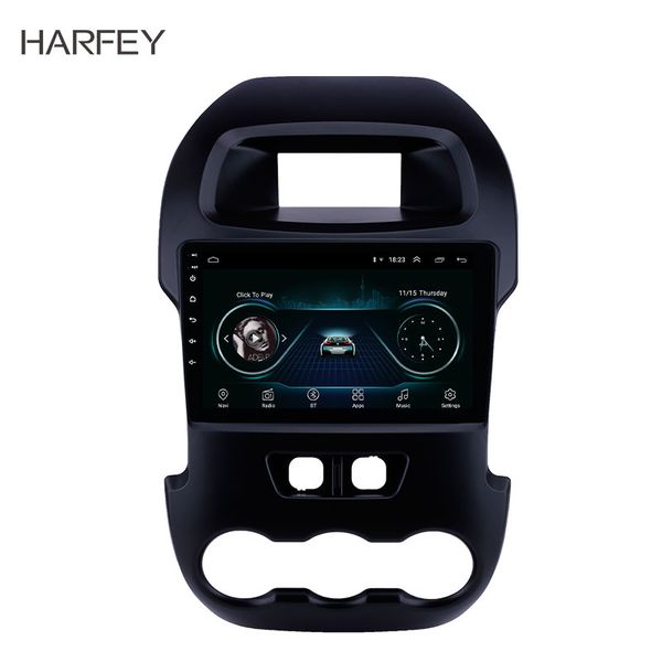 

gps car dvd radio player for ford ranger 2011-2014 9" android with bluetooth hd touchscreen support tpms swc carplay digital tv