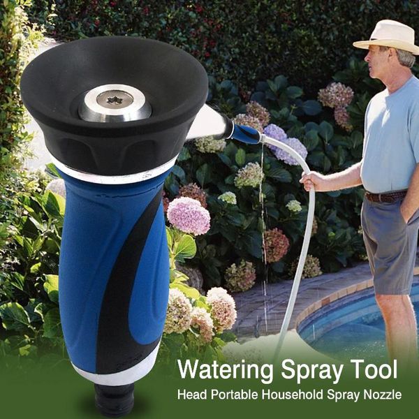

watering equipments water sprinklers garden spray gun head high pressure car washing hose nozzle gardening tool
