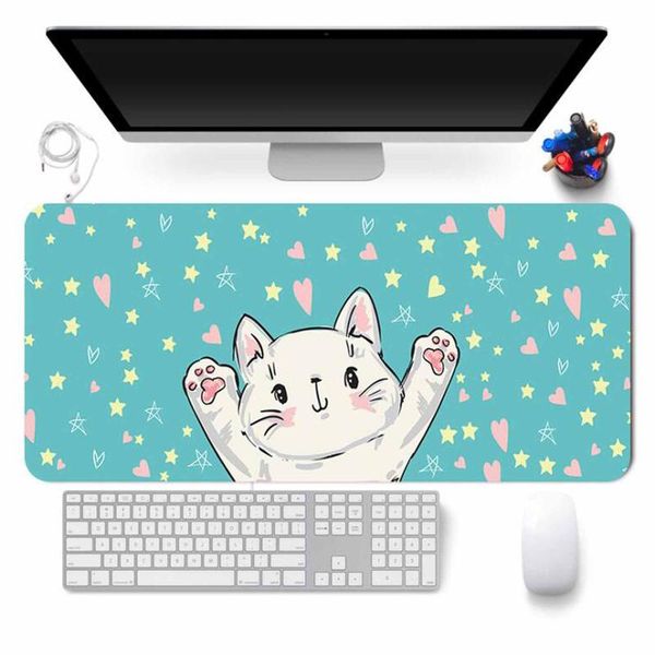 

mouse pads & wrist rests 400x900mmcute pad comtuper desk mat large xxl mousepad kawaii gaming accessoroes lapgamer keyboard waterproof m