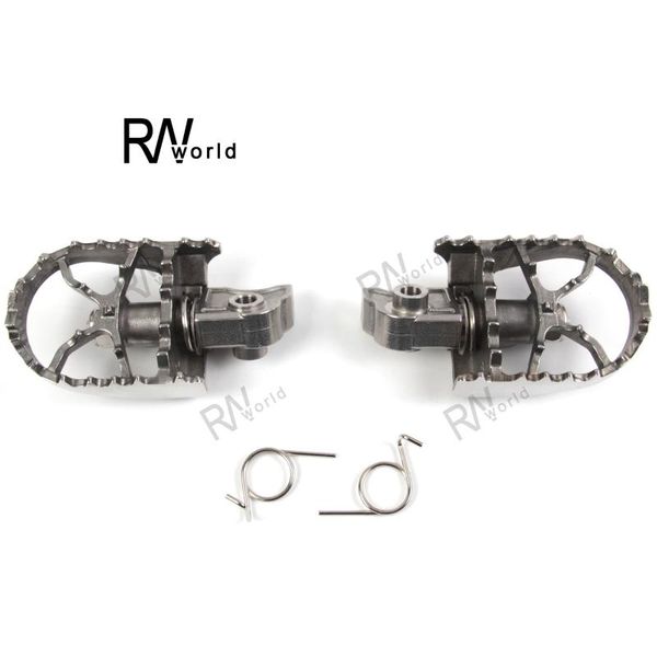 

pedals 1 pair for f650gs twin 2008-2012 foldable footpeg front foot pegs footrest f 650gs f650 gs accessories 2009 2010 2011