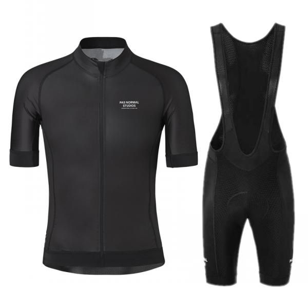 

pro team pns summer cycling jersey sets men clothing bike suit short sleeve bicycle kit clothes maillot ropa ciclismo racing, Black;blue