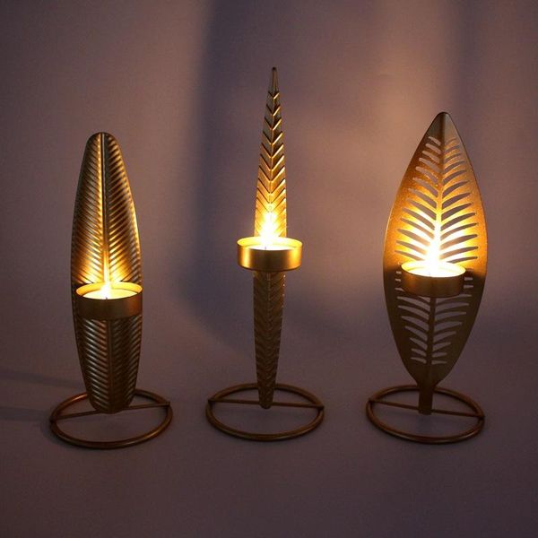 

candle holders gold metal taipei european home decoration ornaments