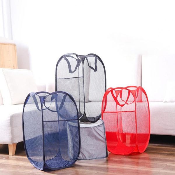 

laundry bags portable excellent foldable dirty clothes basket practical long lasting for bathroom