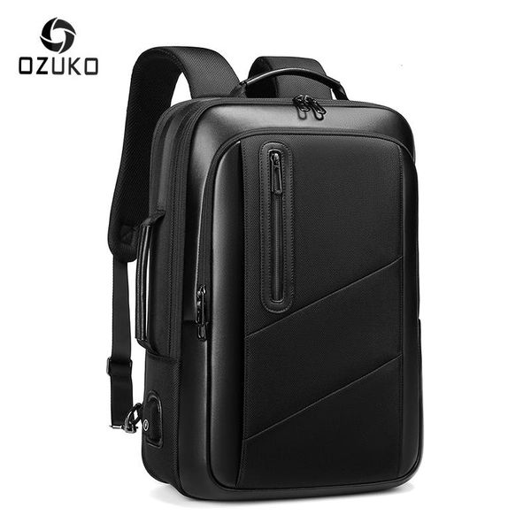 

backpack travel bag multifunction men large capacity expandable male backpacks 15.6 inch waterproof usb charging laptop