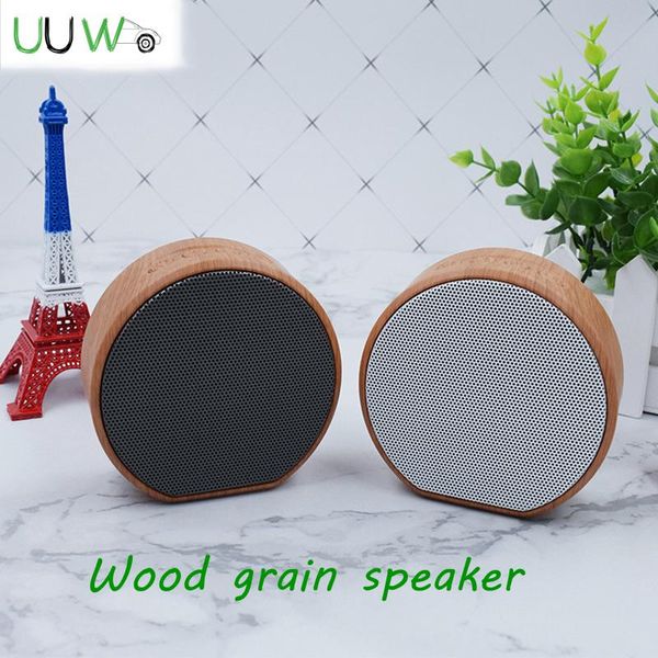 

portable speakers a60 wood grain speaker mini card outdoor subwoofer