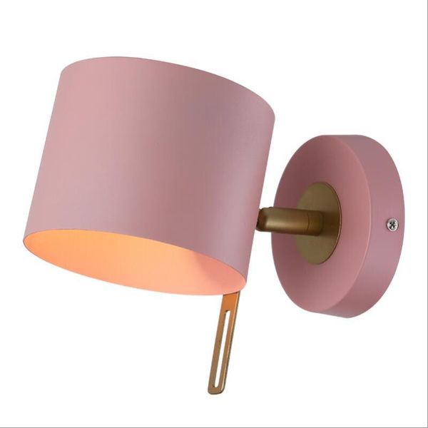 

wall lamp industrial loft sconce black iron light for bedside bedroom dining room kitchen adjust indoor fixture