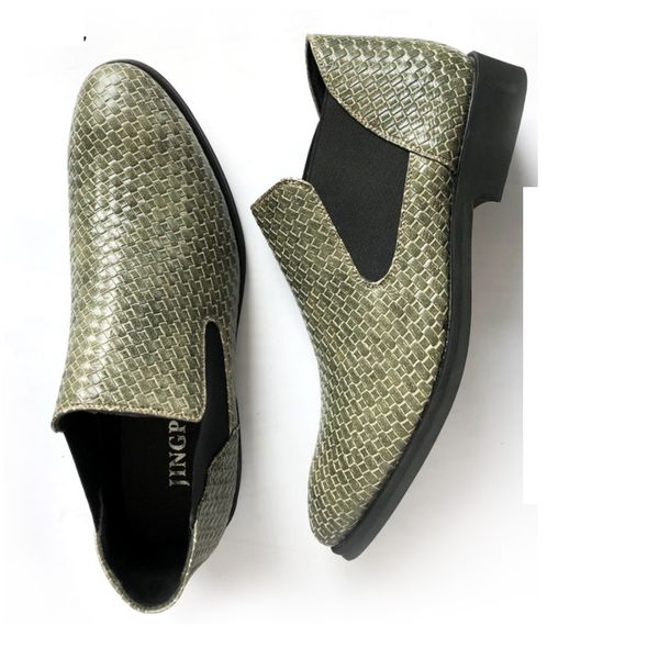 

new men and women paris fashion star dress boots casual shoes personality shoe non-slip design 38 to 45 size pu leather plus size 2022, Black
