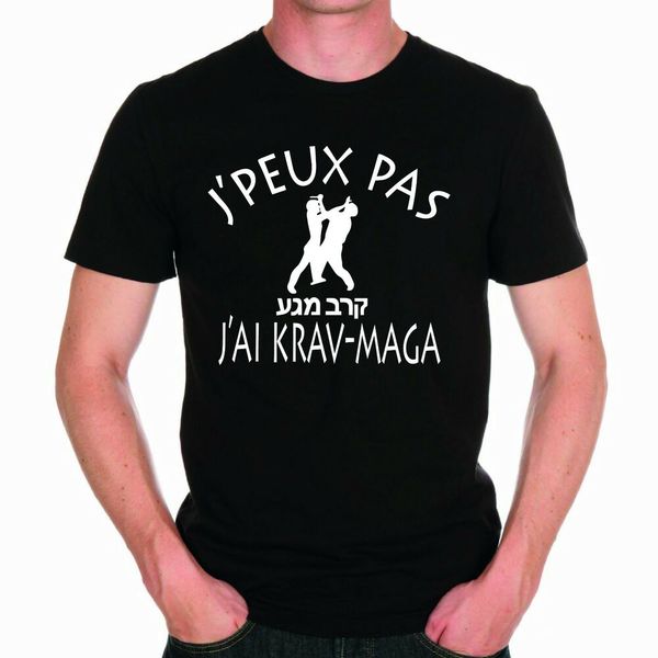 

mens t-shirt i cannot i krav-maga, White;black