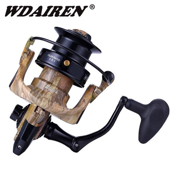 

centron high powerd 9kg max drag 12+1 bbs 4.9:1 gear ratio carp aluminum metal spinning fishing reel 5000-7000 series baitcasting reels