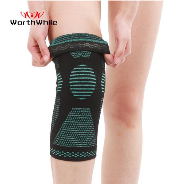 

elbow & knee pads worthwhile 1 pc elastic nylon kneepad fitness gear women men patella brace support for volleyball running basketball, Black;gray