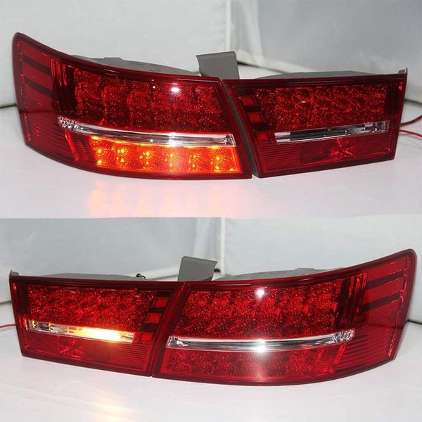 

car headlights for sonata nf led tail lamp back rear light 2006 to 2010 year