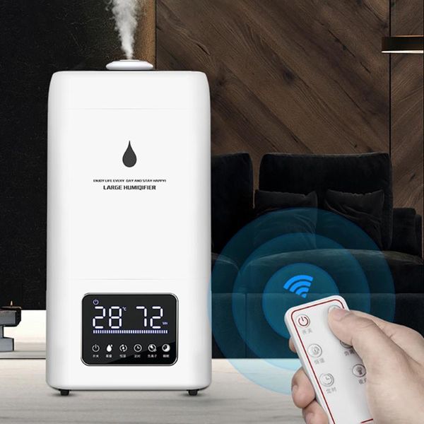 

humidifier large capacity 23.8/16l ultrasonic atomozer negative ion purification function remote control for household industry humidifiers