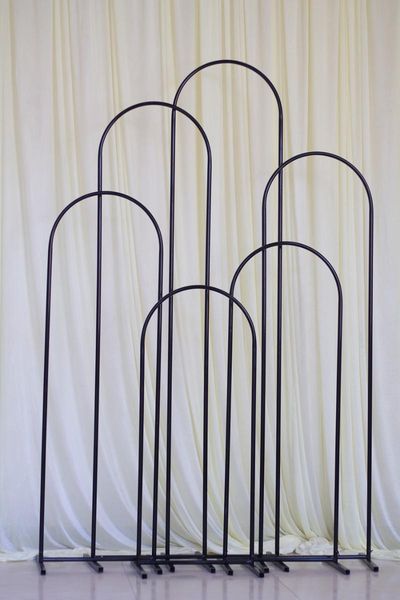 

grand-event stage iron rack archway props fame wedding party birthday backdrops arch billboard stand for flowers balloons decoration