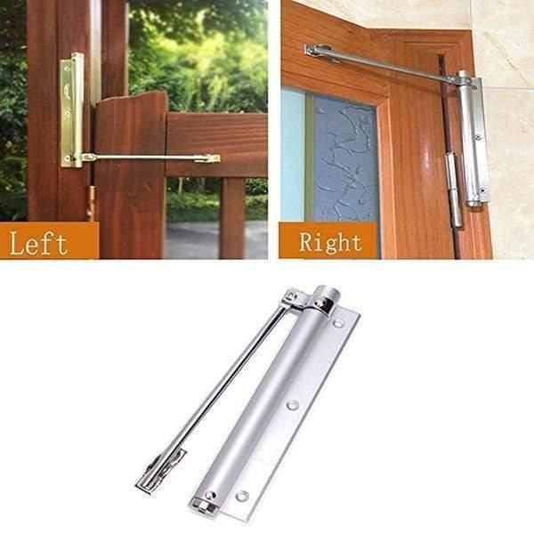 

party favor adjustable automatic door closing device, aluminum alloy closer, built-in strong spring, suitable for fire