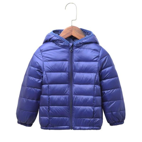 

baby boys girls winter coat jacket long sleeve hooded duck down kids coats and jackets children outwear toddler clothes jw7641, Blue;gray