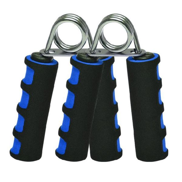 

hand grips a pair grip steel grippers forearm wrist heavy strength exercise (blue)